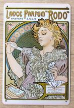ALPHONSE MUCHA Rodo Parfum Kunst Jugendstil Wandbord Poster, Ophalen of Verzenden