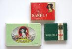 Sigarendozen 2x Karel I + 1x Willem II Samen €2.50 Goed doel, Ophalen of Verzenden, Gebruikt, Tabaksdoos of Verpakking