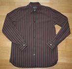 Mexx herenoverhemd donkerbruin, Kleding | Heren, Ophalen of Verzenden, Zo goed als nieuw, Bruin, Halswijdte 39/40 (M)