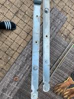 2x tuinhek beslag aluminium zonder duimheng, Ophalen, Zo goed als nieuw, Overige typen