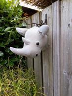 Muurdecoratie neushoorn kop, Kinderen en Baby's, Kinderkamer | Inrichting en Decoratie, Ophalen, Zo goed als nieuw, Wanddecoratie