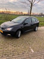 Seat Ibiza 1.0 TSI 70KW ST 2016 Zwart, Voorwielaandrijving, Stof, 40 €/maand, Zwart