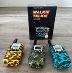 Walkietalkie set 3 stuks met doos, Ophalen of Verzenden, Gebruikt, Jongen of Meisje