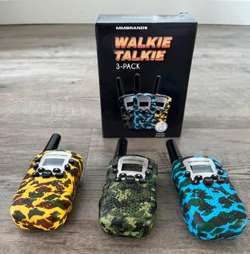 Walkietalkie set 3 stuks met doos beschikbaar voor biedingen
