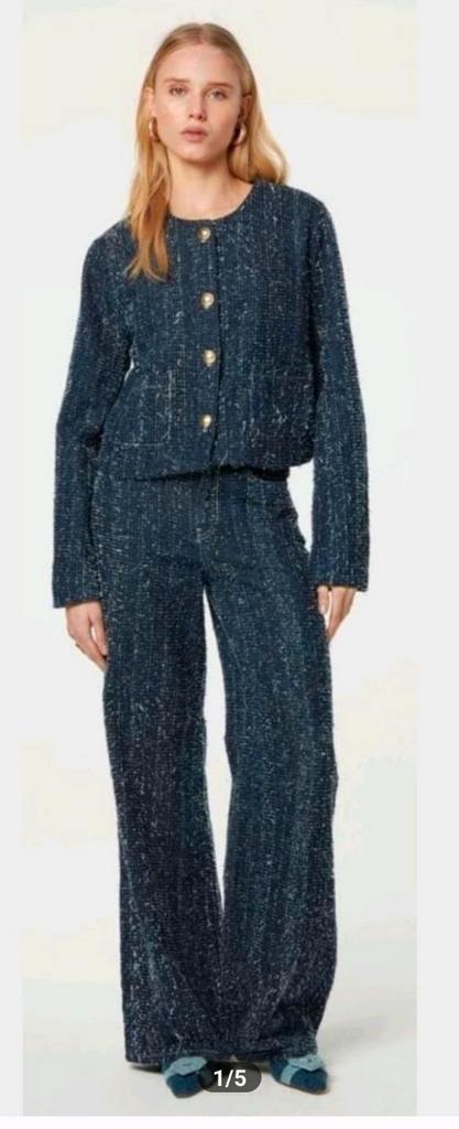 Fabienne Chapot Davis denim jack/ jasje maat 38 *nieuw *, Kleding | Dames, Jasjes, Kostuums en Pakken, Nieuw, Jasje, Maat 38/40 (M)