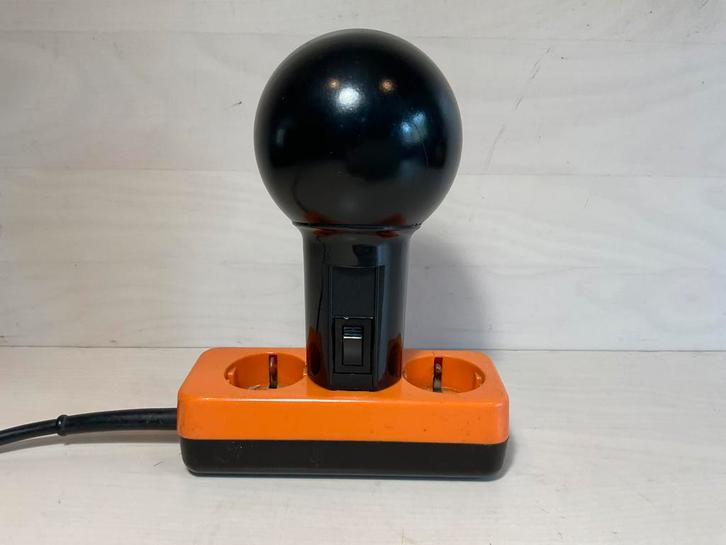 Vintage zwarte stekkerspot E14 fitting, Huis en Inrichting, Lampen | Wandlampen, Ophalen of Verzenden