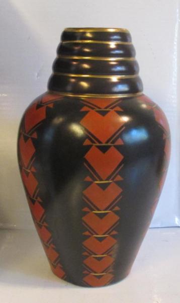 art deco keramiek vaas St Gislain Emile Lombard beschikbaar voor biedingen