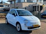 Fiat 500 1.2 babyblauw 107.000 km, Auto's, Voorwielaandrijving, Euro 5, Stof, Gebruikt