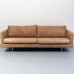 Montis Axel 3,5 zits (218 cm) Buffalo cognac bruin leder, Ophalen of Verzenden, Zo goed als nieuw, Leer