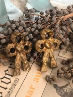 Antieke cache clou/ strik/ verguld, Ophalen of Verzenden