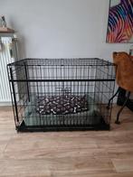 Te koop prachtige zo goed als nieuwe hondenbench kleur zwart, Dieren en Toebehoren, Ophalen, Zo goed als nieuw