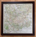 Wegenkaart van de Achterhoek 1933, Ophalen of Verzenden, Landkaart, 1800 tot 2000, Nederland