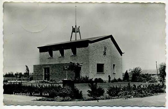Lemelerveld - Gereformeerde Kerk (1964), Ophalen of Verzenden, 1960 tot 1980, Gelopen, Overijssel