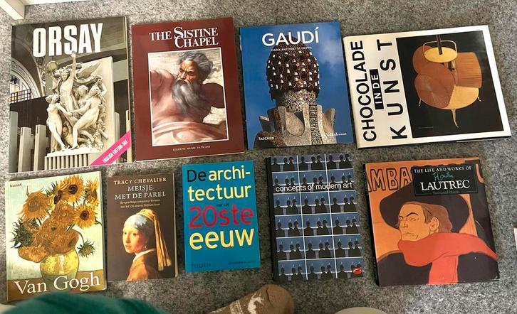 Kunst boeken. Art books. Dutch and English Nederlands engels, Boeken, Kunst en Cultuur | Beeldend, Gelezen, Schilder- en Tekenkunst
