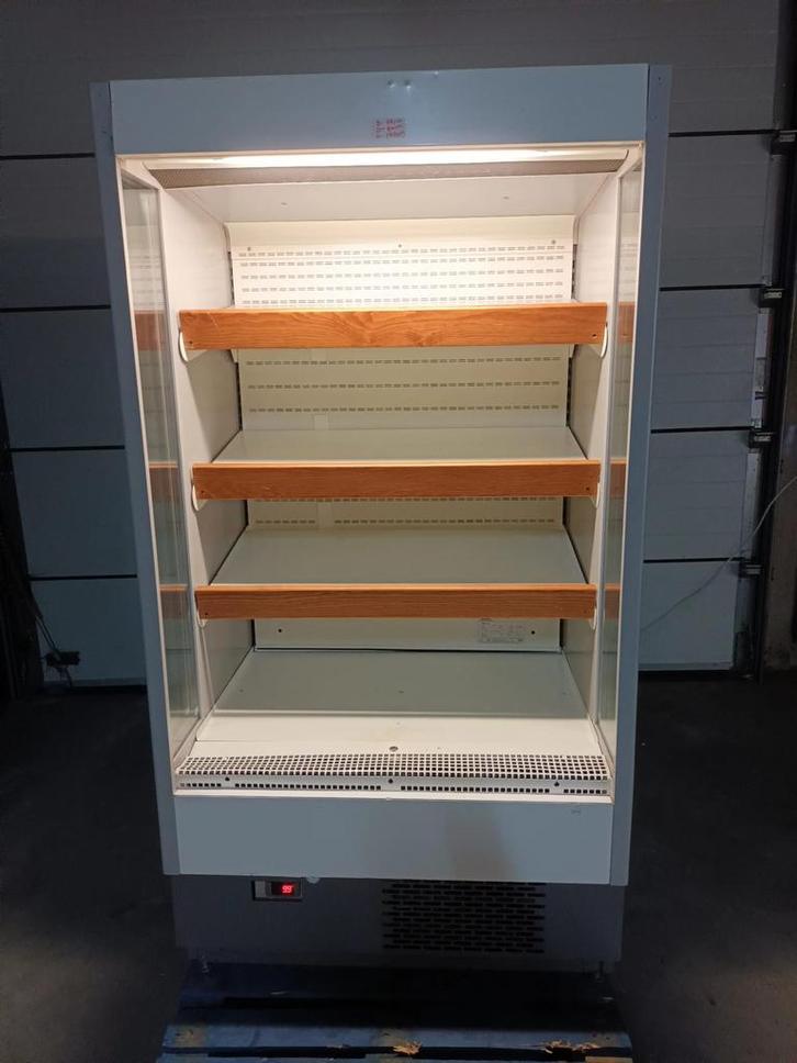 Finnmark wandkoeling en carrier koeleiland supermarkt horeca, Witgoed en Apparatuur, Koelkasten en IJskasten, Gebruikt, Zonder vriesvak