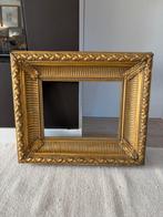 Antieke gouden baroque lijst / schilderij lijst of spiegel, Ophalen of Verzenden, Gebruikt, Overige materialen, Minder dan 50 cm