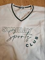 Witte sweater met groene tekst - Primark maat M, Kleding | Dames, Maat 38/40 (M), Primark, Wit, Ophalen of Verzenden