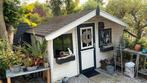 Tuinhuis, Tuin en Terras, Ophalen, Gebruikt, Hout, Tuinhuis