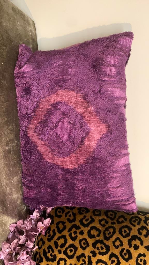 Kussen hoes paars, Ophalen of Verzenden, Nieuw, Paars, Rechthoekig