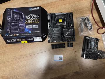 Asus WS X299 Sage 10G socket 2066 moederbord beschikbaar voor biedingen