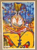 Helmut Kand, sleeping paradise kunstkaart Ansichtkaart, Verzamelen, Verzenden, 1980 tot heden, Ongelopen, Overige thema's