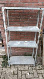 Metalen Stellingkast - 4 planken, Ophalen of Verzenden, Gebruikt