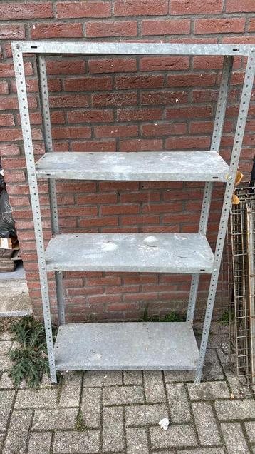 Metalen Stellingkast - 4 planken beschikbaar voor biedingen
