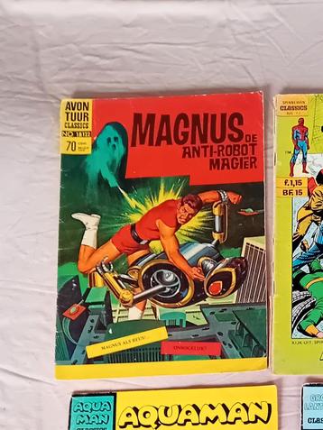 Magnus de Anti-robot Magiër en Twee Pistolen Kid beschikbaar voor biedingen