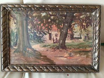 Erf met boerderij en oude bomen - k van Beerse  1920 beschikbaar voor biedingen
