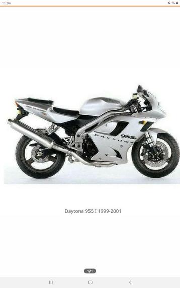 Achterremschijf gezocht voor triumph daytona 955i  beschikbaar voor biedingen