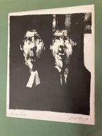 Ets van Ad de Vries., Antiek en Kunst, Kunst | Etsen en Gravures, Ophalen of Verzenden
