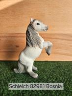 Schleich 82981 Mini Shetlander hengst tijdschrift exclusief, Verzamelen, Ophalen of Verzenden, Zo goed als nieuw, Paard, Beeldje of Figuurtje