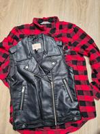 Kids only bikers gilet en H&M blouse, Meisje, Kids Only, Overhemd of Blouse, Ophalen of Verzenden