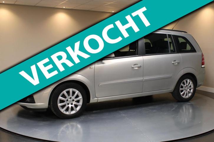 Opel Zafira 1.8 Temptation *7 Persoons!* Dealer OH|Cruise|Ai, Auto's, Opel, Bedrijf, Te koop, Zafira, ABS, Airbags, Airconditioning