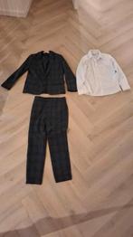 Jongens kostuum maat 134 pantalon colbert blouse, Ophalen of Verzenden, Zo goed als nieuw, Jongen