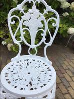 Leuk tuin bijzet stoeltje, Tuin en Terras, Tuinstoelen, Ophalen, Gebruikt, Metaal