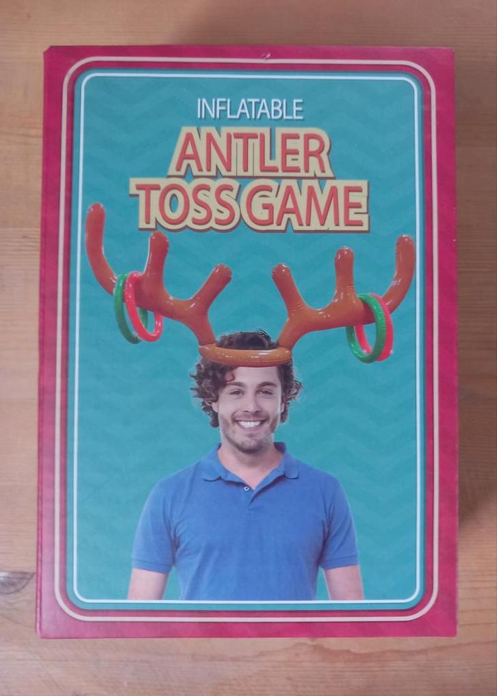 Opblaasbare Reindeer ring toss game / kerst spel (Nieuw!), Hobby en Vrije tijd, Gezelschapsspellen | Bordspellen, Nieuw, Ophalen of Verzenden