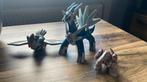 Nintendo pokemon bandai 2007 Palkia en Dialga, Verzamelen, Beelden en Beeldjes, Ophalen, Gebruikt