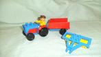 duplo vintage tractor, Ophalen of Verzenden, Gebruikt, Duplo