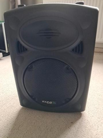ibiza active speaker.  beschikbaar voor biedingen