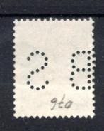NEDERLAND : 1953 : Perfin &@  S  B  @& on Y.600A., Ophalen of Verzenden, Na 1940, Gestempeld
