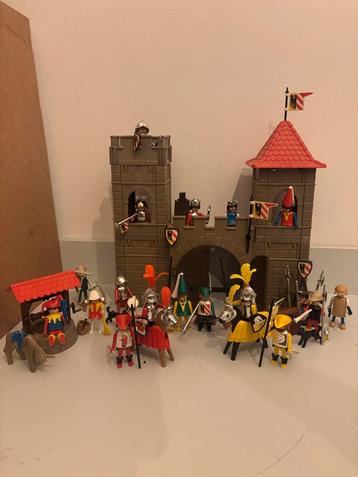Playmobil vintage kasteel ridders toernooi nar beschikbaar voor biedingen