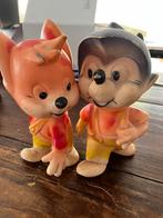Vintage Fix & Foxy Rubber Figuren, Ophalen