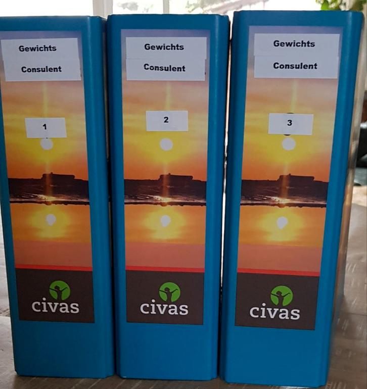 Gewichtsconsulent cursusmap – CIVAS, Boeken, Studieboeken en Cursussen, Zo goed als nieuw, Ophalen of Verzenden