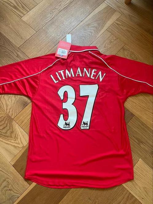 Liverpool 2000-02 shirt Litmanen • Origineel Retro • Maat M, Kleding | Heren, T-shirts, Nieuw, Maat 48/50 (M), Rood, Ophalen of Verzenden