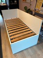 Eenpersoonsbed, Huis en Inrichting, Slaapkamer | Bedden, Ophalen, Gebruikt, 90 cm, Eenpersoons