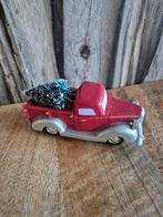 Lemax truck met boom kerstdorp kersthuisjes, Diversen, Kerst, Ophalen of Verzenden, Zo goed als nieuw