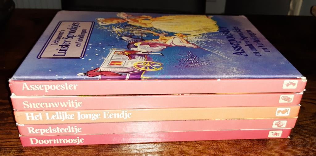 Lekturama Luister Sprookjes en Vertellingen - 5 Boeken, Ophalen of Verzenden, Zo goed als nieuw, Lekturama