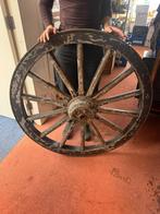 Vintage Karrenwiel 110cm - Decoratief, Ophalen, Gebruikt
