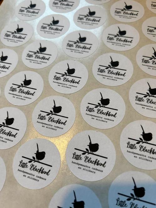 Logo stickers diverse formaten, Hobby en Vrije tijd, Stickers en Plaatjes, Nieuw, Meerdere stickers, Ophalen of Verzenden